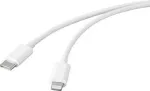 Basetech USB-kaabel USB 2.0 USB-C&reg;-pistik, Apple Lightning-pistik 2,00 m valge BT-2347612