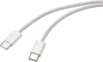 Renkforce USB-kaabel USB-C&reg;-pistik, USB-C&reg;-pistik 3,00 m Valge Keerdpaarid RF-6056880 (RF-6056880)