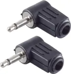 shiverpeaks BS51100-W2 juhtmepistik 3,5 mm Must Isane 2 tk