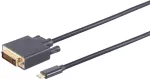 DVI-D USB USB-C kaabel ShiverPeaks BS10-58025 1m