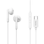 Hama Classy peakomplekt juhtmega k&otilde;rvasisesed k&otilde;ned/muusika USB USB-C valge