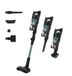 Hoover HF1P10PX 011 akutoitega kepptolmuimeja Kuiv Vaht, Mikrofiiber Kotita 0,7 L 165 W Must, t&uuml;rkiissinine 22 Ah
