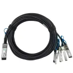 V&otilde;rgukaabel BlueOptics DAC-Q28-S28-2M-BL QSFP28 4xSFP28 InfiniBand 2m Must