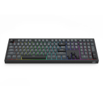 Klaviatuur REDRAGON K518-RGB-GB Crux juhtmega USB must membraan