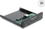Delock Front Panel 3,5 inch USB 10 Gbps 2 x USB Type-C + 2 x USB Type-A (64369)