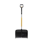 Fiskars 1057189 Snow Shovel Metal Black, Orange