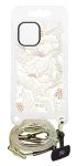 MIO Lanyard Strap White Roses