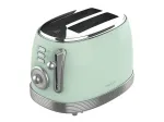 Cecotec Toaster Toast&Taste 800 Vintage 850 W 2 Slots Stainless Steel Light Green
