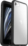 OtterBox React Series Mobile Phone Rear Cover - Black Crystal - for Apple iPhone 7, 8, SE (2nd Gen), SE (3rd Gen)
