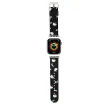 Hello Kitty HKAWMPSAPSK Apple Watch Rihm 38/40/41mm Must Silikoon Pead ja Kaared Mustriga