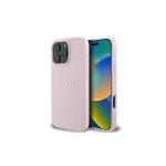 Guess Grained Ring Hardcase Apple iPhone 15 Pro Max 6,7 inch Roosa MagSafe