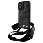 BMW BMHCP16M23PSCCK iPhone 16 Plus 6.7 Must k&otilde;va&uuml;mbris M Edition Carbon Stripe & Strap