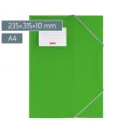 BRUNNEN FACT!pp Document Folder DIN A4 Kiwi Transparent