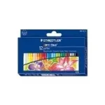 STAEDTLER Noris Club 243 NC12 Vahakriidid - 12 erinevat v&auml;rvi - 11 mm l&auml;bim&otilde;&otilde;t - pappkarp