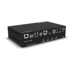 Kindermann MultiSwitch 31 HDBT 2.0 saatja / esitlusl&uuml;liti - 3x1 USB-C ja HDMI &uuml;le HDBaseT - Telnet - RS-232 - 4K UHD