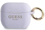 Guess Apple AirPods 3 Cover Silicone Glitter Purple