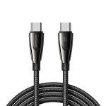 JOYROOM Pioneer 240W USB-C to USB-C kaabel SA31-CC5 1,2m Must