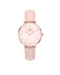 DANIEL WELLINGTON Petite Lumine naiste kell 32mm kahetooniline roosakuldne ja h&otilde;bedane roostevaba teras DW00100514