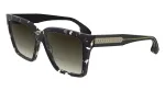 Victoria Beckham VB672S5715010 Naiste &uuml;lisuured ruudukujulised p&auml;ikeseprillid - must atsetaatraam, hall pol&uuml;karbonaatklaas, 57/15/140 mm