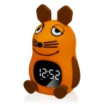DieMaus &Auml;ratuskell Lastele &Ouml;&ouml;valgusega - Analoogkvarts, Soe Valge &Ouml;&ouml;valgus, Mitmev&auml;rviline (Sinine/Oranž)