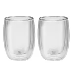Borosilikaatklaasist kaheseinaline anum ZWILLING 39500-076, 200 ml, l&auml;bipaistev, komplektis 2 tk