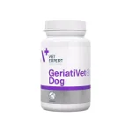 Toidulisand VETEXPERT GeriatiVet Dog 45 kapslit &mdash; vanematele koertele, tabletivorm, sobib k&otilde;ikidele t&otilde;ugudele, s&auml;ilitusaine- ja gluteenivaba