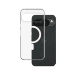 PanzerGlass Care by Urban Combat &uuml;mbrisega Qi-juhtmevaba laadimisega Google Pixel 11 Pro XL jaoks - l&auml;bipaistev/valge