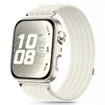 Tech-Protect nailonist rihm Huawei Watch Fit 3 / 4 / 4 Pro / 5 / 5 Pro jaoks - valge