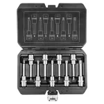 NEO TOOLS Torx-otsakud padrunil 100 mm, 9-osaline komplekt