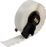 BRADY M6C-375-498 &Uuml;mberpaigutatav mitmeotstarbeline vin&uuml;&uuml;lriidest silt, valge, 9,53 mm x 9,14 m