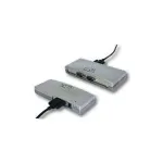 EXSYS EX-1334V t&ouml;&ouml;stuslik 4-pordiline USB RS-232 seeriaadapter FTDI kiibistikuga, 15kV ESD kaitse, metallkorpus