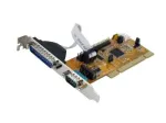 EXSYS EX-43063 2-pordiline RS-232 PCI Express jadaliidese kaart ASIX AX99100 kiibistikuga, 921,6 Kbps, madala profiiliga kronstein kaasas