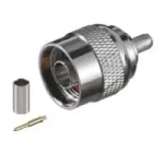 Wentronic Goobay N-t&uuml;&uuml;pi pressliitmik RG58 kaablile, 5,2 mm, kullatud kontakt, 50 Ohm 11361