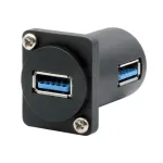 EXSYS EX-49154 D-t&uuml;&uuml;pi adapter USB-A emane-emanе 90&deg;, USB 3.2 Gen 1