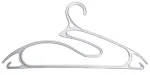 ORDINETT riidepuud 5-pakk plastikust 5-in-1 kollektsioon 42 cm valge