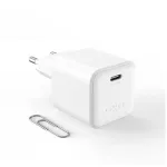 Fikseeritud mini GaN toiteadapter USB-C v&auml;ljundiga ja PD-toega, 65W