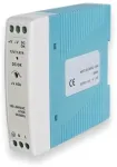 Toiteadapter TELTONIKA PR3PDNP0, sisetingimustesse, 20 W, sisend 100&ndash;240 V, 50&ndash;60 Hz, kompaktne 22,5&times;90&times;100 mm, sinine/valge