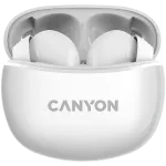 Canyon TWS-5 Bluetooth-k&otilde;rvaklapid, mikrofoniga, BT V5.3 JL 6983D4, sagedusvahemik: 20Hz-20kHz, aku: k&otilde;rvaklapid 40mAh*2 + laadimiskarp 500mAh, Type-C
