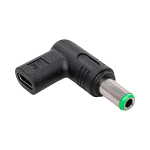 Akyga AK-ND-C18 USB-C &ndash; DC 6,3 x 3,0 mm adapter s&uuml;learvuti laadimiseks, 15-16 V, 100 W