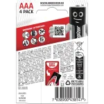 Energizer Max aluselised patareid AAA LR03, 4 tk, keskkonnas&otilde;bralikus pakendis