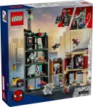 LEGO Marvel komplekt 76324 Spider-Man vs. Oscorp ehitusm&auml;nguasi, 808 detaili, 8 minifiguuri, vanusele 10+