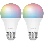 Hombli E27 nutipirn, 9 W, RGB+CCT, 1+1 kampaaniapakett (2 pirni)