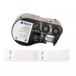 Isekleepuv printerisilt Brady M4-51-427 Must Valge Vin&uuml;&uuml;l 2,54x6,35cm