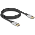 DeLOCK DisplayPort-kaabel 16K 60 Hz 2 m h&otilde;bedane metallist