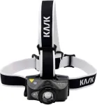 Pealamp KASK WLA00002-240 KL-2 240 &ndash; k&auml;ed-vabad LED-kiivrivalgusti, must/valge