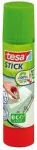 tesa ecoLogo Stick liimipulk, sisaldus: 40 g lahustivaba, 100% ringlussev&otilde;etud plast, 65% biop&otilde;hine (57028-00200-03)