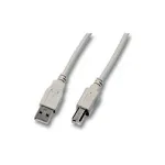 EFB-Elektronik USB 2.0 &uuml;henduskaabel A-B, 1,8 m, hall, Classic (K5255.1,8)