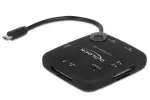 DeLOCK 65529 kaardilugeja USB 2.0 must