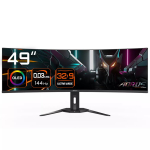 Monitor GIGABYTE 49 tolli OLED CO49DQ DQHD 5120&times;1440 144 Hz, HDR, FreeSync, 10-bit, 2&times;HDMI 2.1, USB-C, VESA 100&times;100