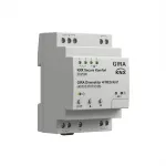 KNX dimmeri t&auml;iturseade 4‑kanaliline Gira Dimmaktor REG KNX Secure 202500, 4 v&auml;ljundit